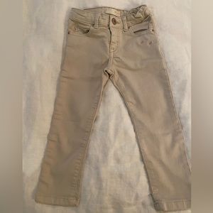 Zara girls tan jeans - size 3/4
